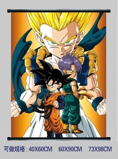 dragon ball anime wallscroll