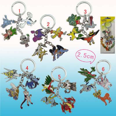 pokemon anime keychain