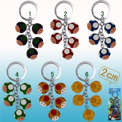 Super Man anime keychain