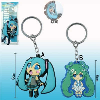 miku.hatsune anime keychain