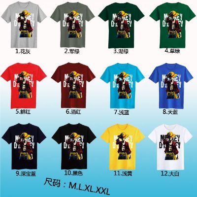 one piece anime t-shirt