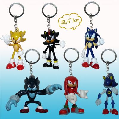 sonic figure keychain