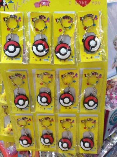 pokemon anime keychain