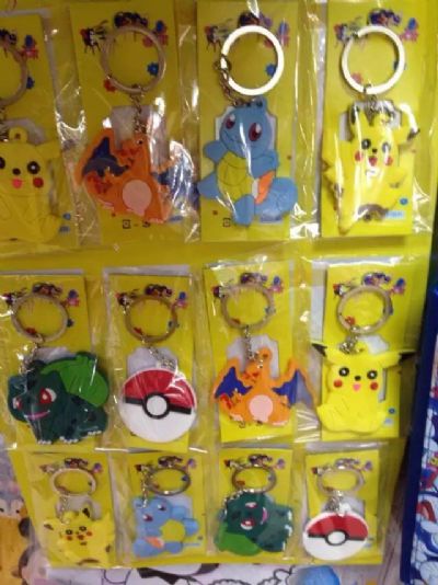 pokemon anime keychain