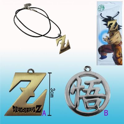 dragon ball anime necklace