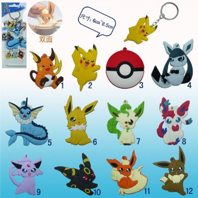 pokemon anime keychain