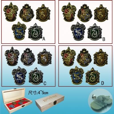 harry potter brooch set