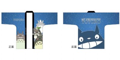 totoro anime fleece