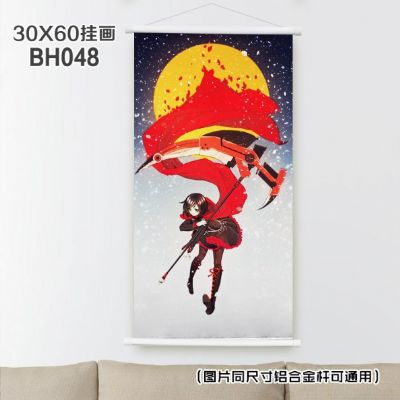 rwby anime wallscroll