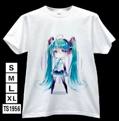 miku.hatsune anime t-shirt