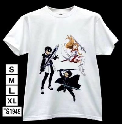 sword art online anime t-shirt