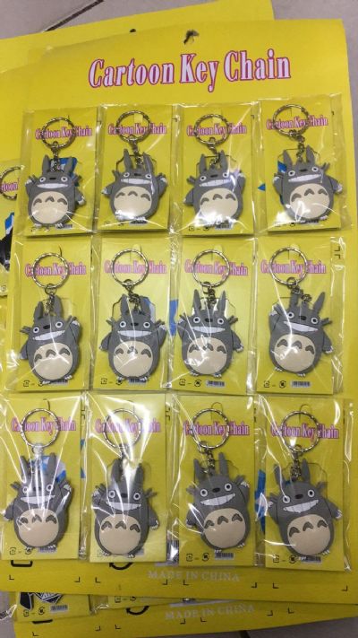 totoro anime keychain