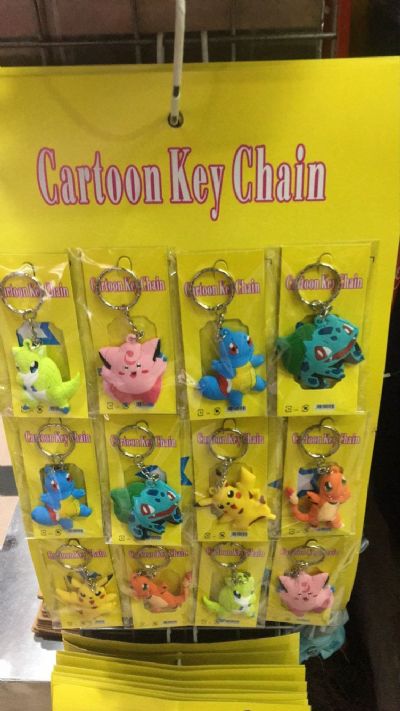 pokemon anime keychain