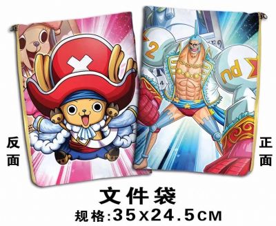 one piece anime file bag