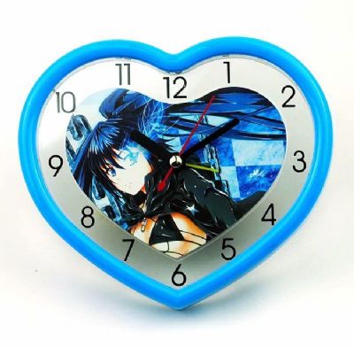 black rock shooter anime clock