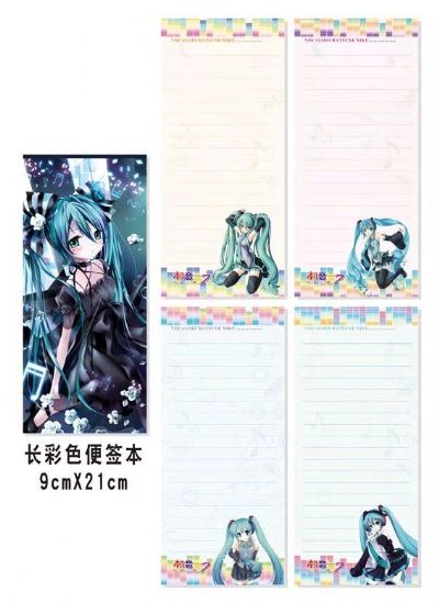 miku.hatsune anime notebook