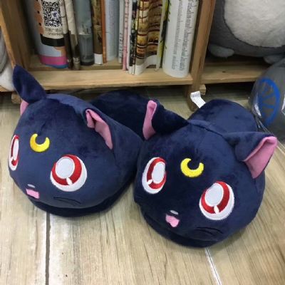 sailormoon anime plush slipper