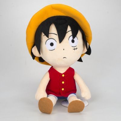 one piece luffy anime plush doll