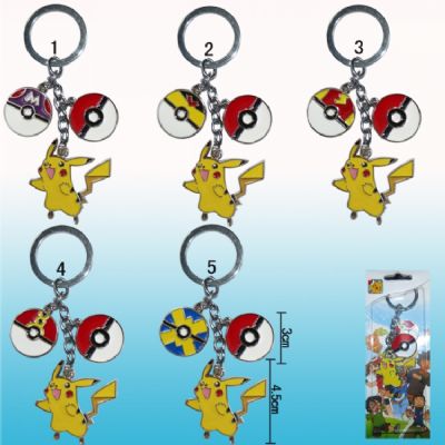 pokemon anime keychain