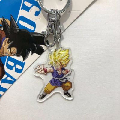 dragon ball Goku anime keychain