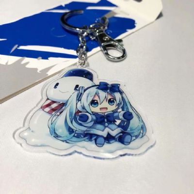 miku.hatsune anime keychain