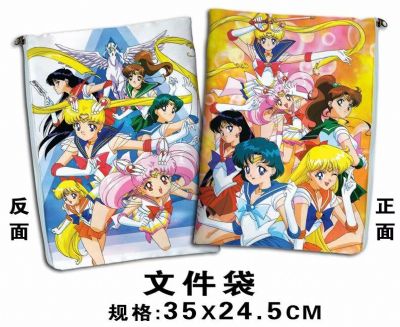 sailormoon anime file bag