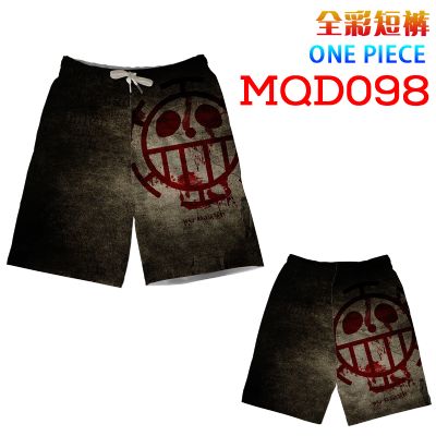 one piece anime beachshorts