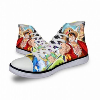 One Piece Printed canvas shoes