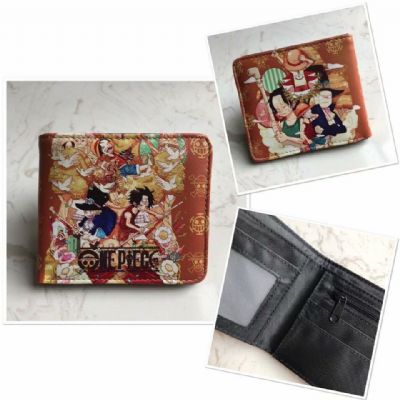 one piece anime wallet