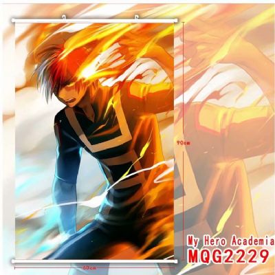 My Hero Academia anime wallscroll