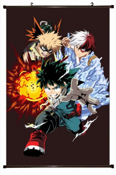 My Hero Academia Plastic pole cloth painting Wall