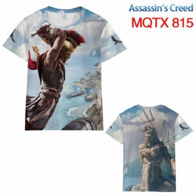Assassin Creed Full color printed short sleeve t-s