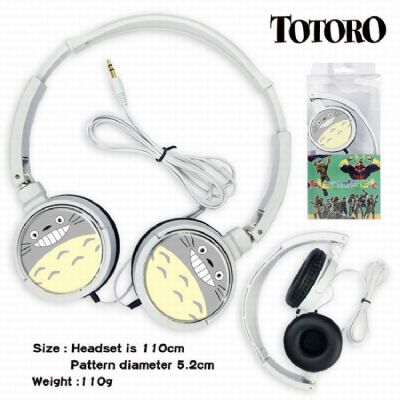 TOTORO Headset Head-mounted Earphone Headphone