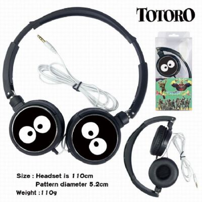 TOTORO Headset Head-mounted Earphone Headphone