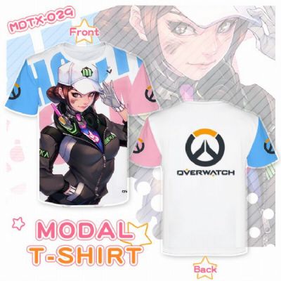 Overwatch Full color modal T-shirt short sleeve