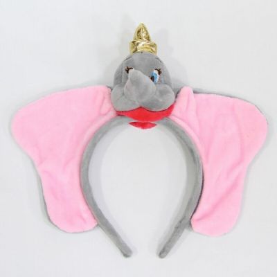 Small gray elephant headband