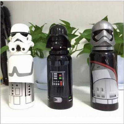 Star Wars White Plastic + stainless steel Thermos 