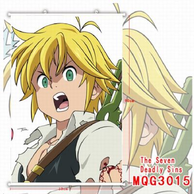 The Seven Deadly Sins White Plastic rod Cloth pain