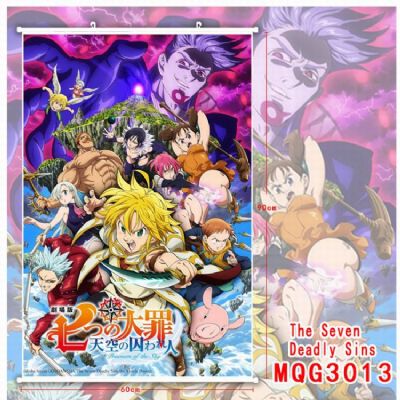 The Seven Deadly Sins White Plastic rod Cloth pain