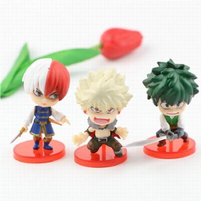 My Hero Academia a set of 3 Boxed Figure Decoratio