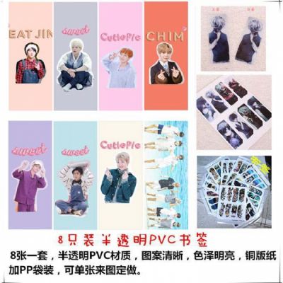 BTS PVC Refined version Bookmark