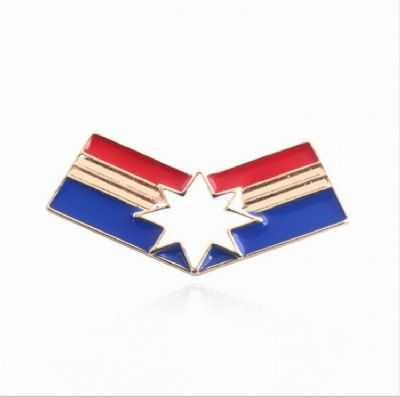 The avengers allianc Captain Marvel Brooch badge