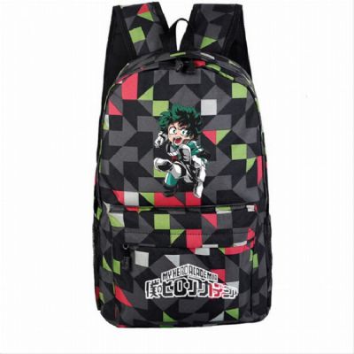 My Hero Academia Zipper printing Oxford cloth Scho