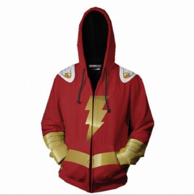 DC Captain Marvel Hoodie zipper sweater coat