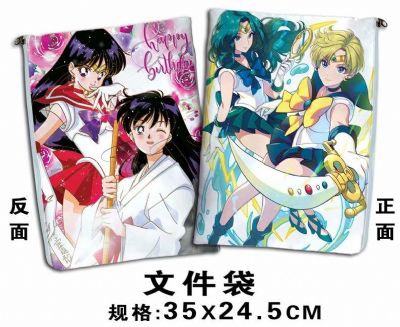 sailormoon anime file bag