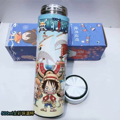 one piece anime stainless bottle