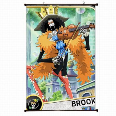 One Piece Plastic pole cloth painting Wall Scroll 