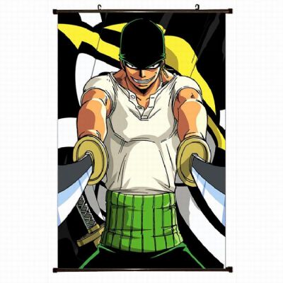 One Piece Plastic pole cloth painting Wall Scroll