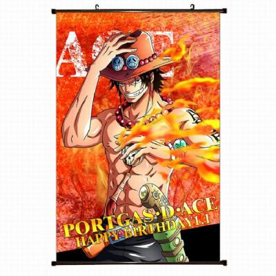 One Piece Plastic pole cloth painting Wall Scroll