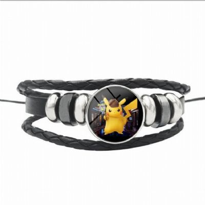 Pokémon Detective Pikachu Black woven bracelet 